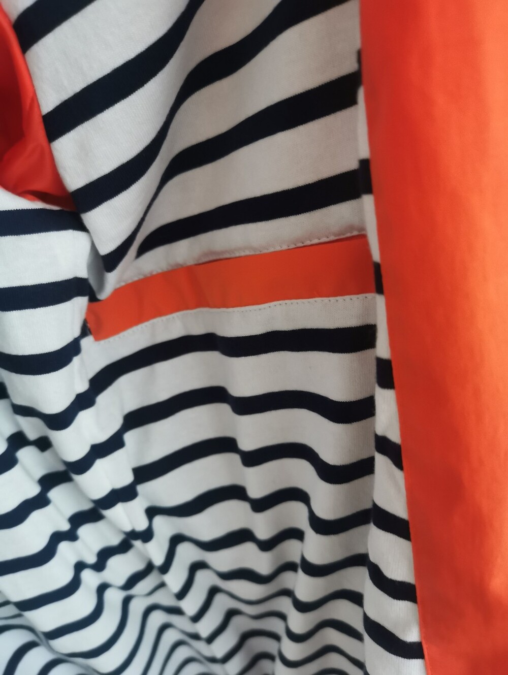 Women’s Orange Hooded Anorak Jacket - Picture 7 of 8